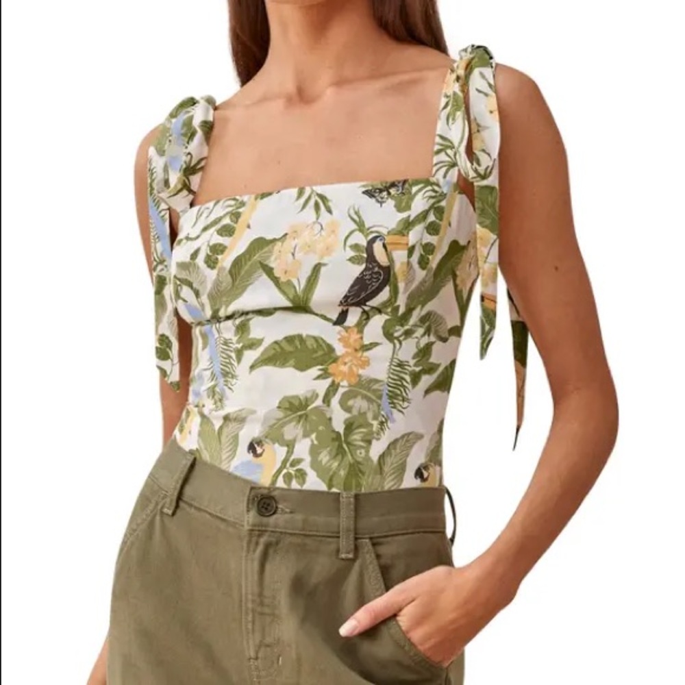 Reformation Ellora Top - tropics